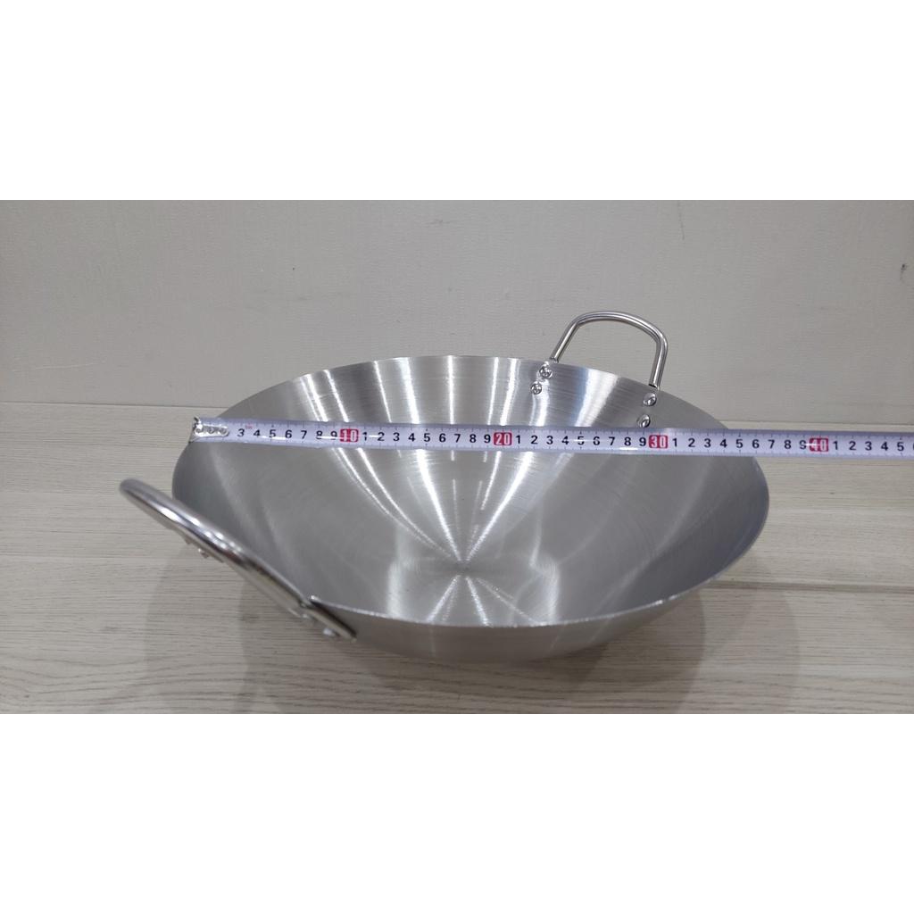 Chảo inox cao cấp 2 quai size 32cm, 36cm