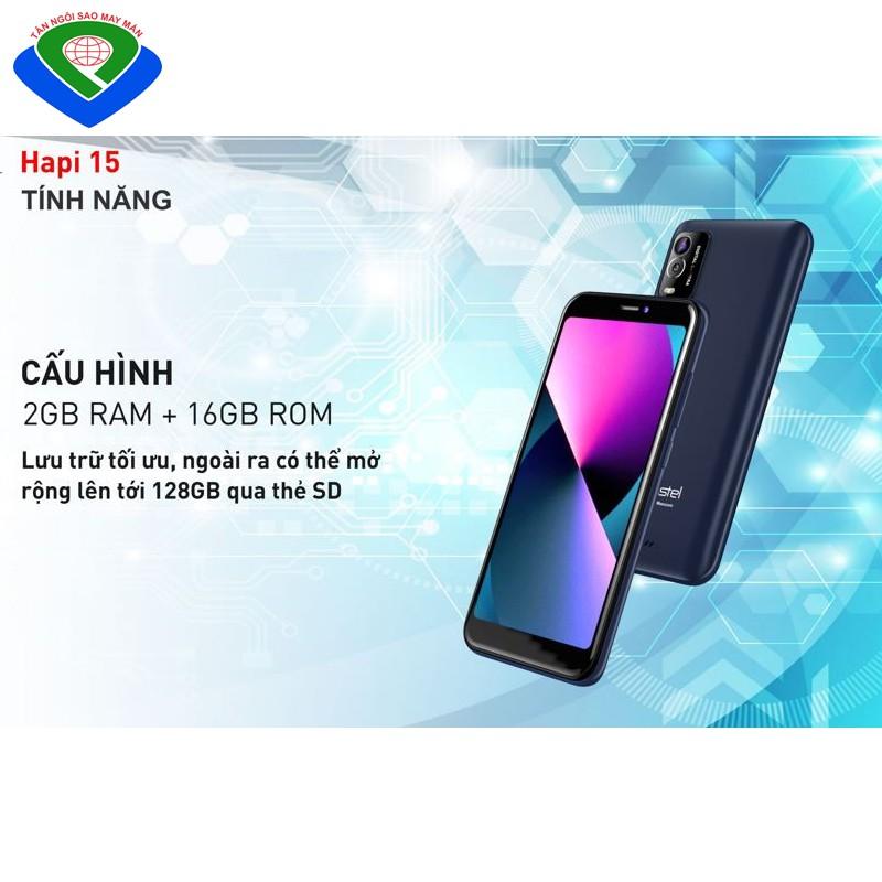 Điện thoại Masstel Hapi 15 (2GB/16GB) - Hàng chính hãng, Nguyên Seal