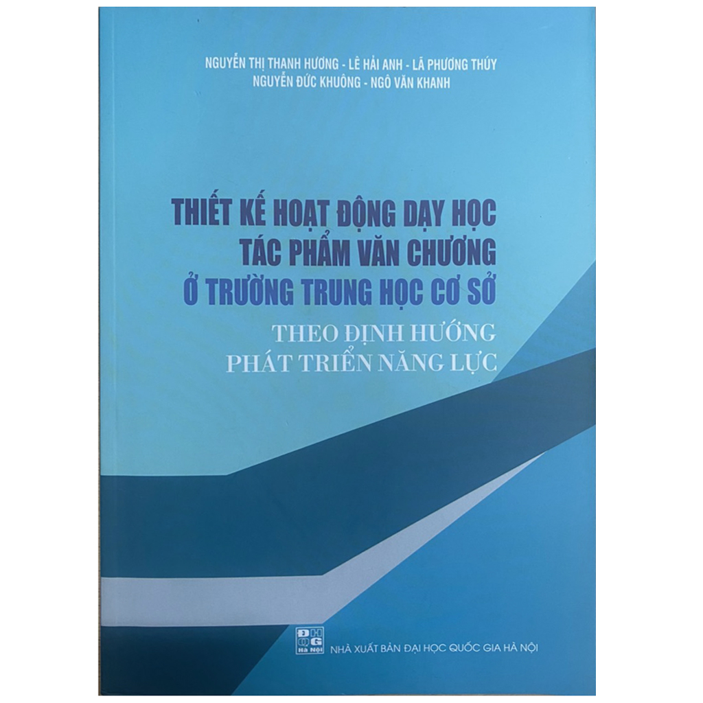 Thiết kế hoạt động dạy học tác phẩm văn chương ở trường trung học cơ sở