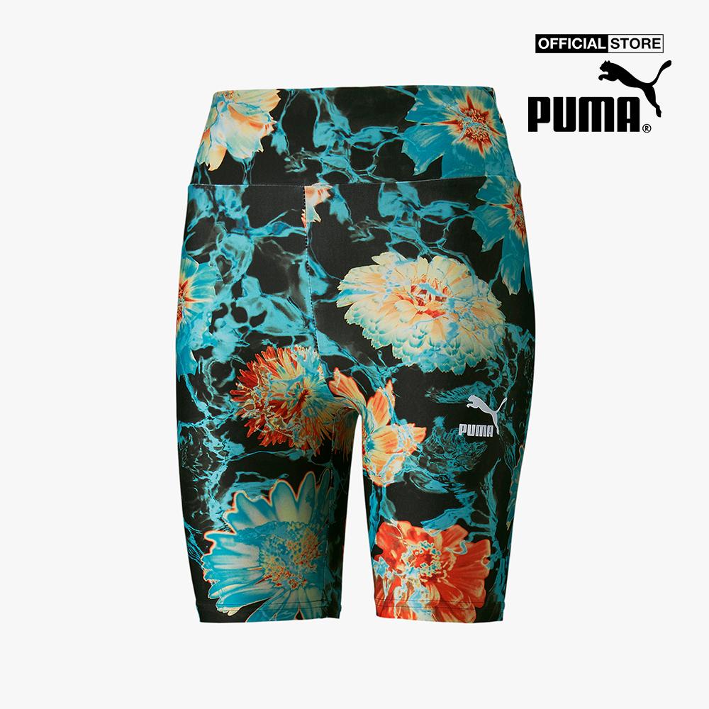 PUMA - Quần legging thể thao nữ phom ngắn HF High Waist AOP 7″ Tight 534168