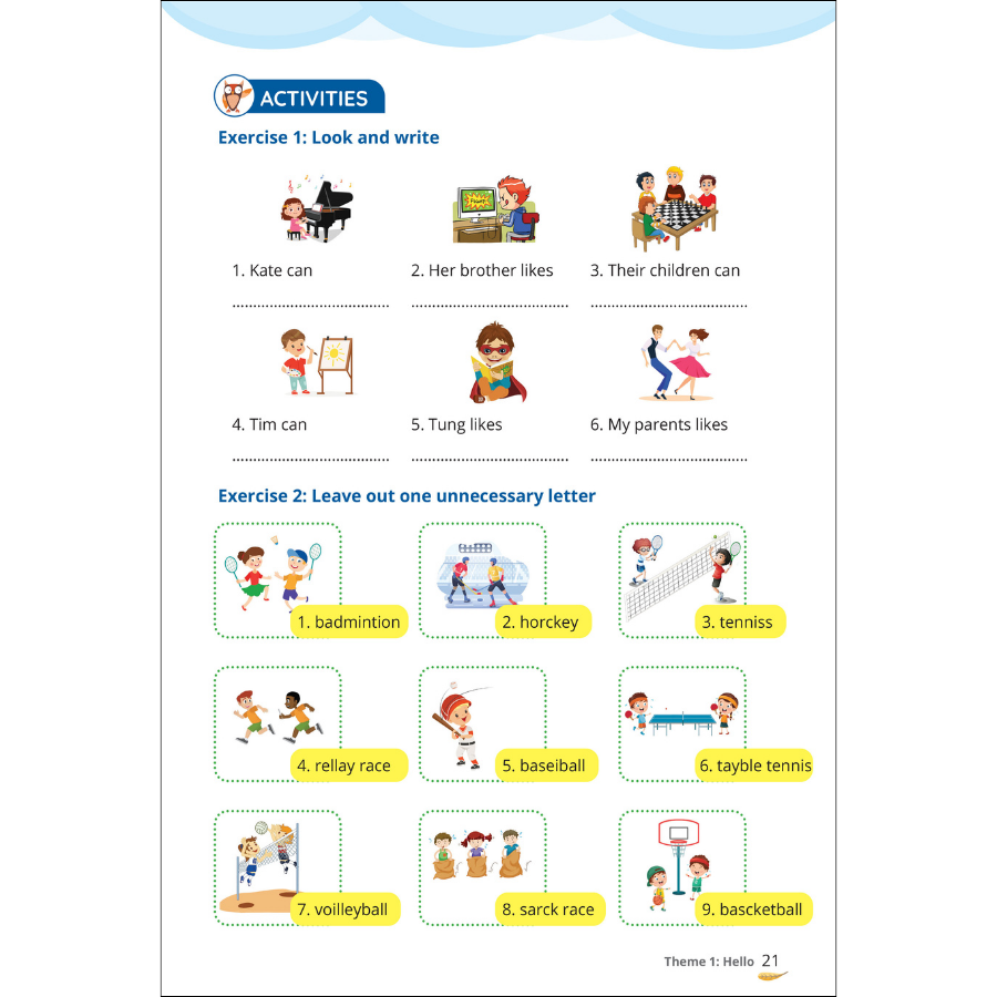 Combo 2 Cuốn: Luyện Viết Chữ Nhớ Từ Vựng - English Writing Smart Start - Lớp 4