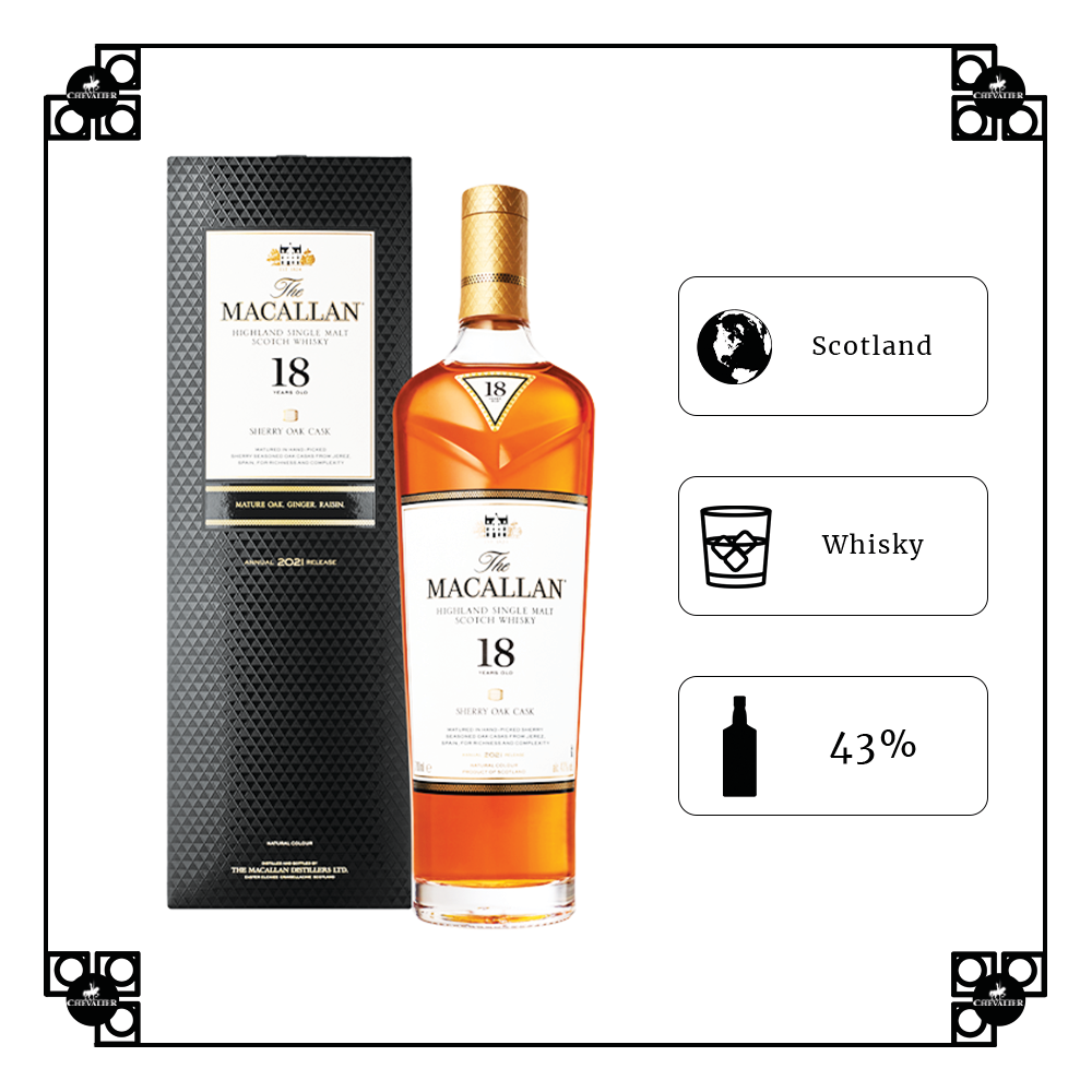 Macallan Sherry Oak 18 Years Old