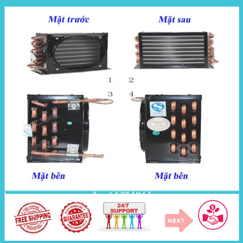 DÀN NÓNG COIL FNA 1.6/8.4 1HP lớnđược sử dụng rộng rãi trong các công trình lạnh, máy làm mát, máy sấy