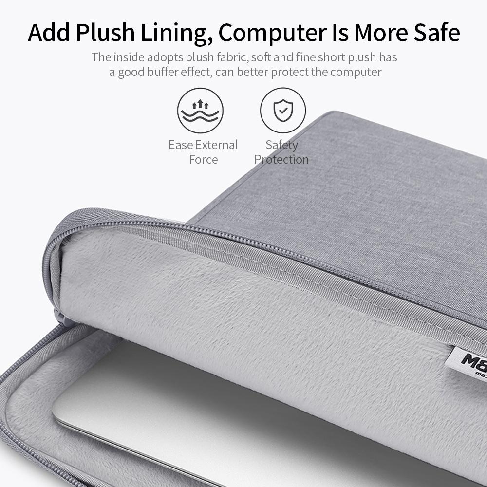 Túi đựng laptop, máy tính nhiều ngăn BUBM chống xước & chống mài mòn nhiều màu nhiều kích thước