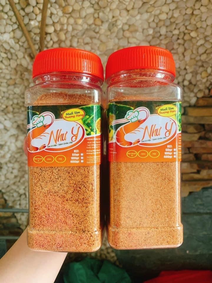 Muối tôm Như Ý -Muối nhuyễn hủ 400 gr