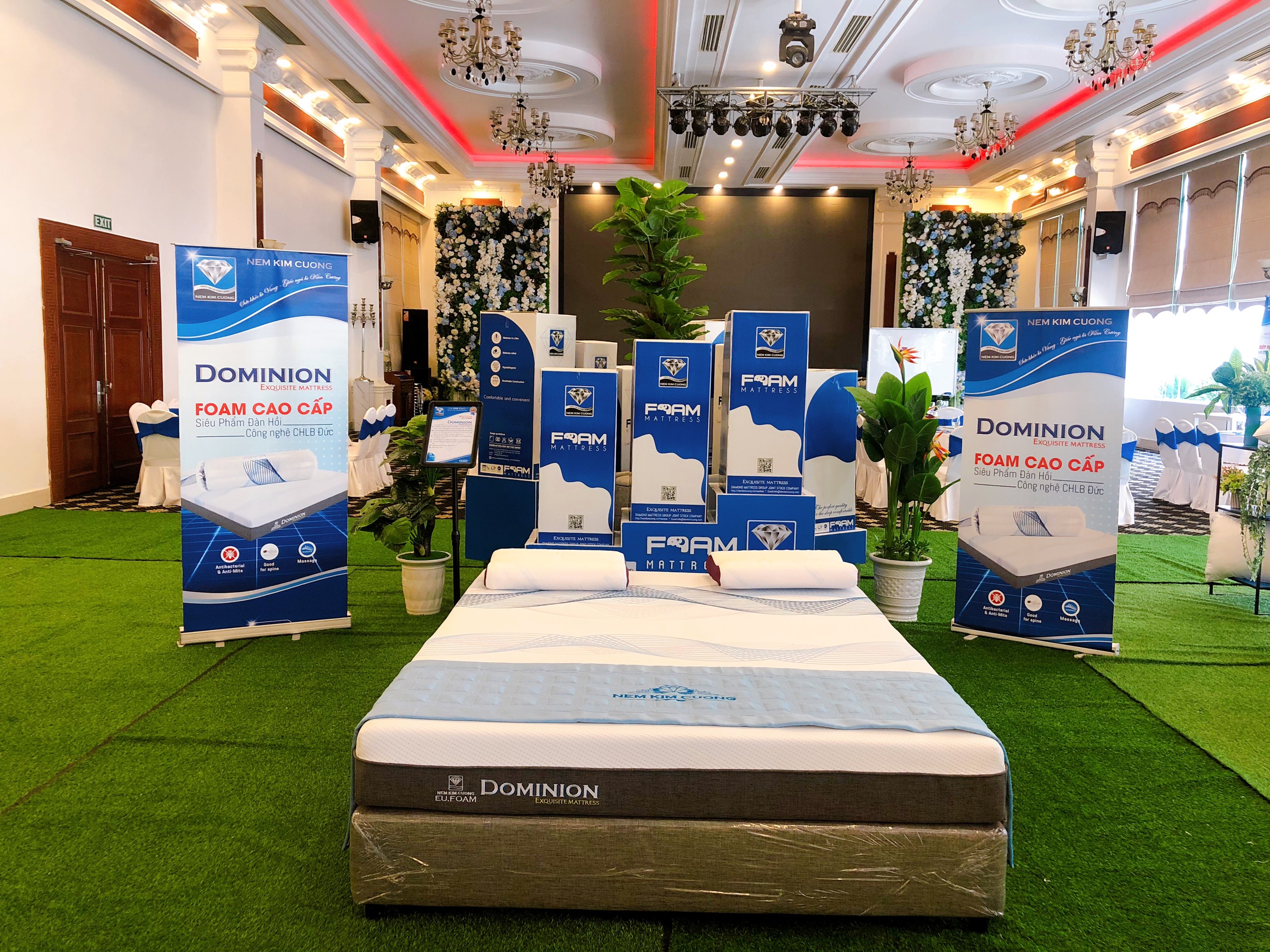 NỆM EUFOAM DOMINION - Nệm FOAM xuất khẩu Kim Cương