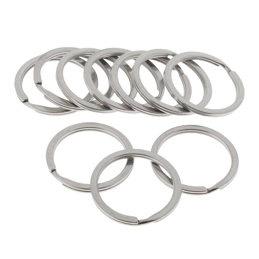 Multipurpose 10 Pieces O Ring Sports Key Chain Buckle Holder Camping