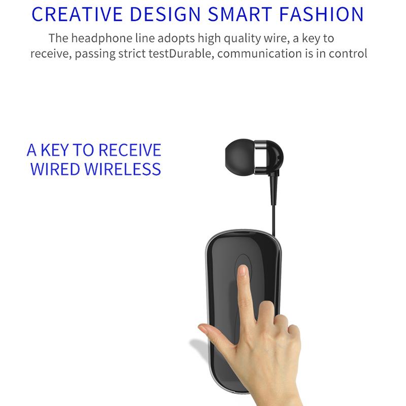 Tai Nghe Không Dây Mini Di Động Cuộc Gọi Nhắc Nhở Rung Mặc Kẹp Lái Xe Auriculares Lotodes Với Dây Tai Nghe Rảnh Tay Blues