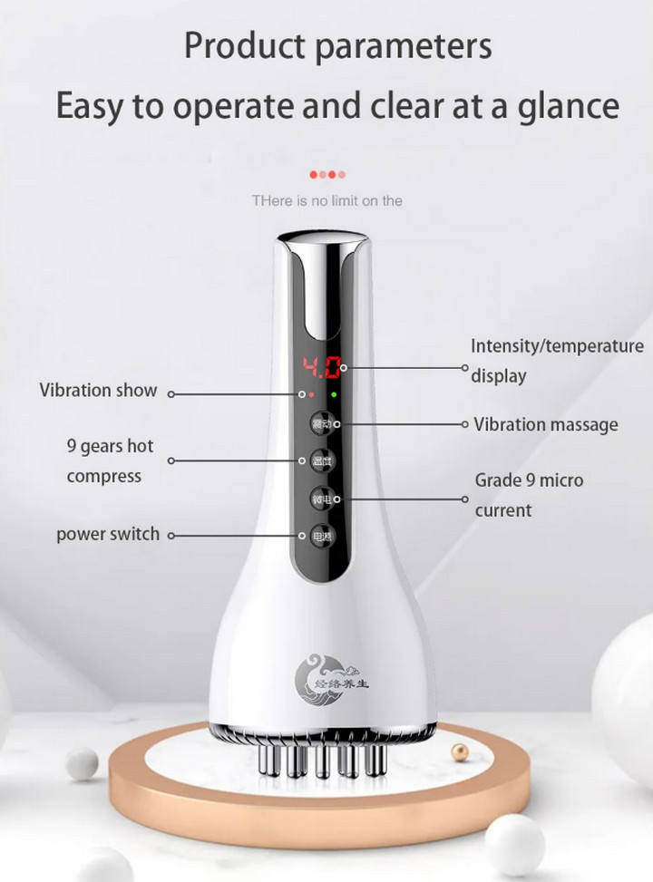 Máy Massage Xung Điện RASTU Body Cao Cấp + Tặng 5 chai tinh dầu - Home and Garden