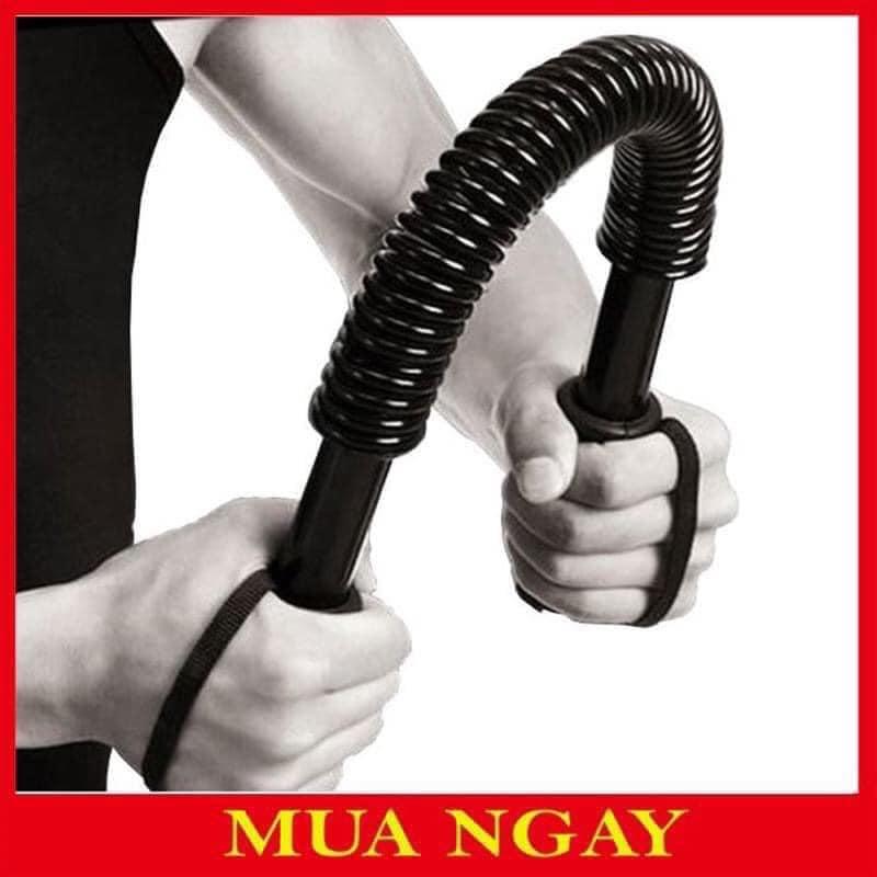 Gậy lò xo tập cơ tay dụng cụ bẻ tăng lực tay vai xô cơ ngực 40kg 50kg 60kg 100kg gym thể thao hiệu quả