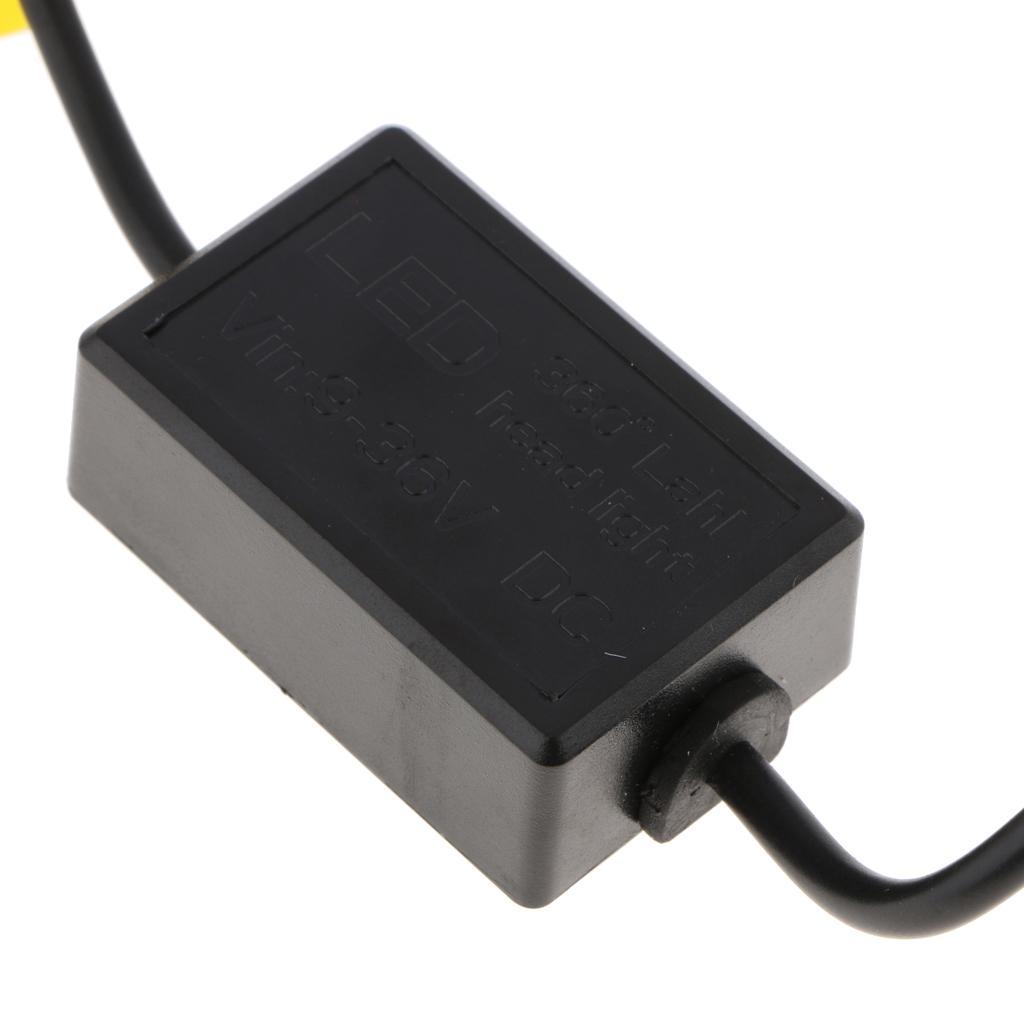 2X H3 3-color 6000K 3000K 4300K MINI LED Headlight Replacement Conversion Kit