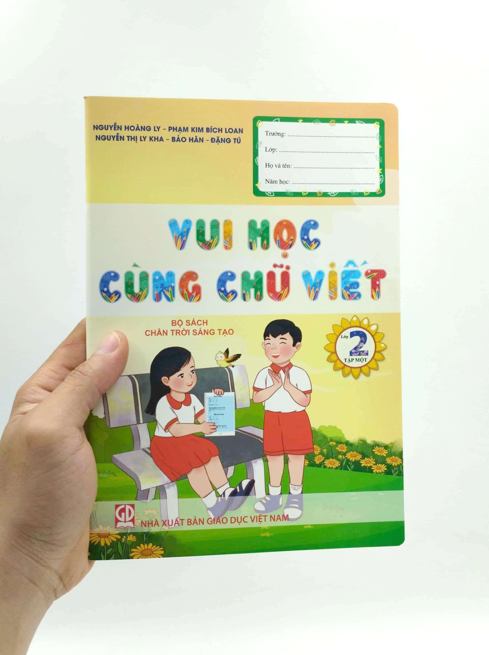 Vui Học Cùng Chữ Viết Lớp 2 - Tập 1 (Chân Trời Sáng Tạo) (2023)