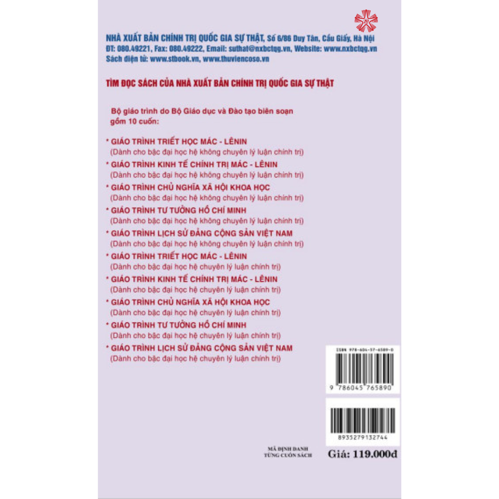 Giáo Trình Lịch Sử Đảng Cộng Sản Việt Nam