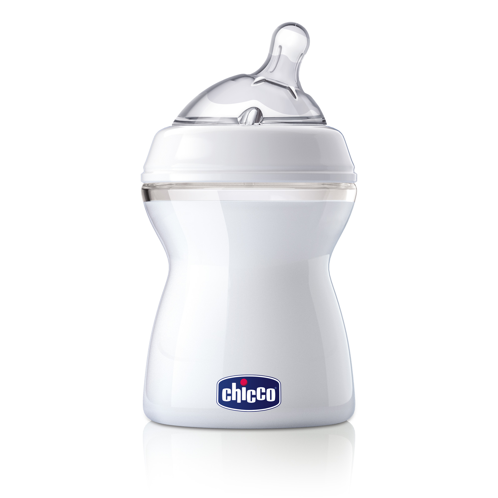 Bình sữa núm nghiêng Pisa Chicco Natural Feeling 2M+ 250ml