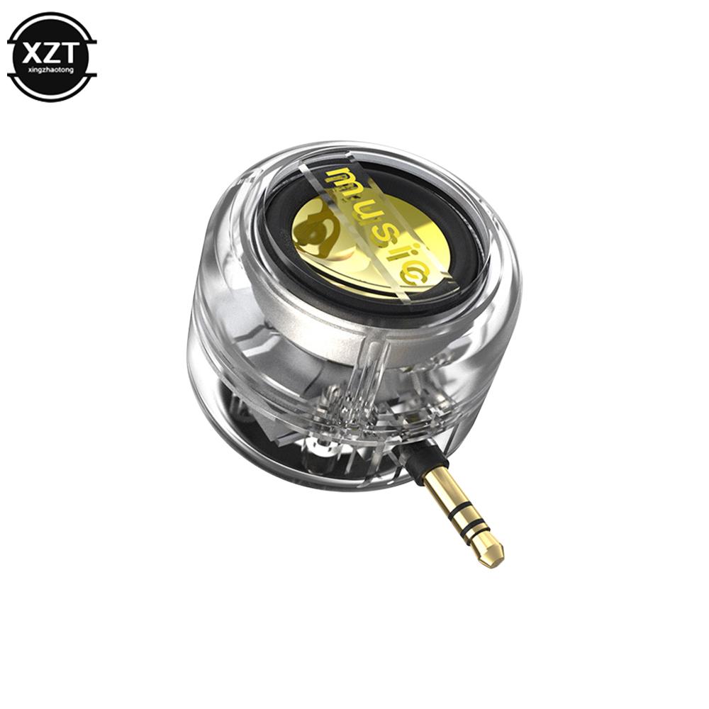Mini Music Loa Cột âm thanh Hifi Stereo Sport cho máy tính xách tay điện thoại di động di động di động loa nhỏ có thể sạc lại 3,5mm Color: B