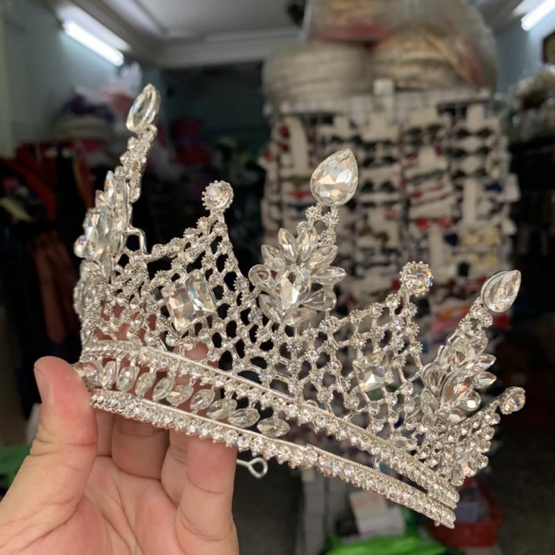 vương miện cô dâu kiểu dáng thái mẫu vương miện to dùng trong các cuộc hoa khôi giangpck vh112001