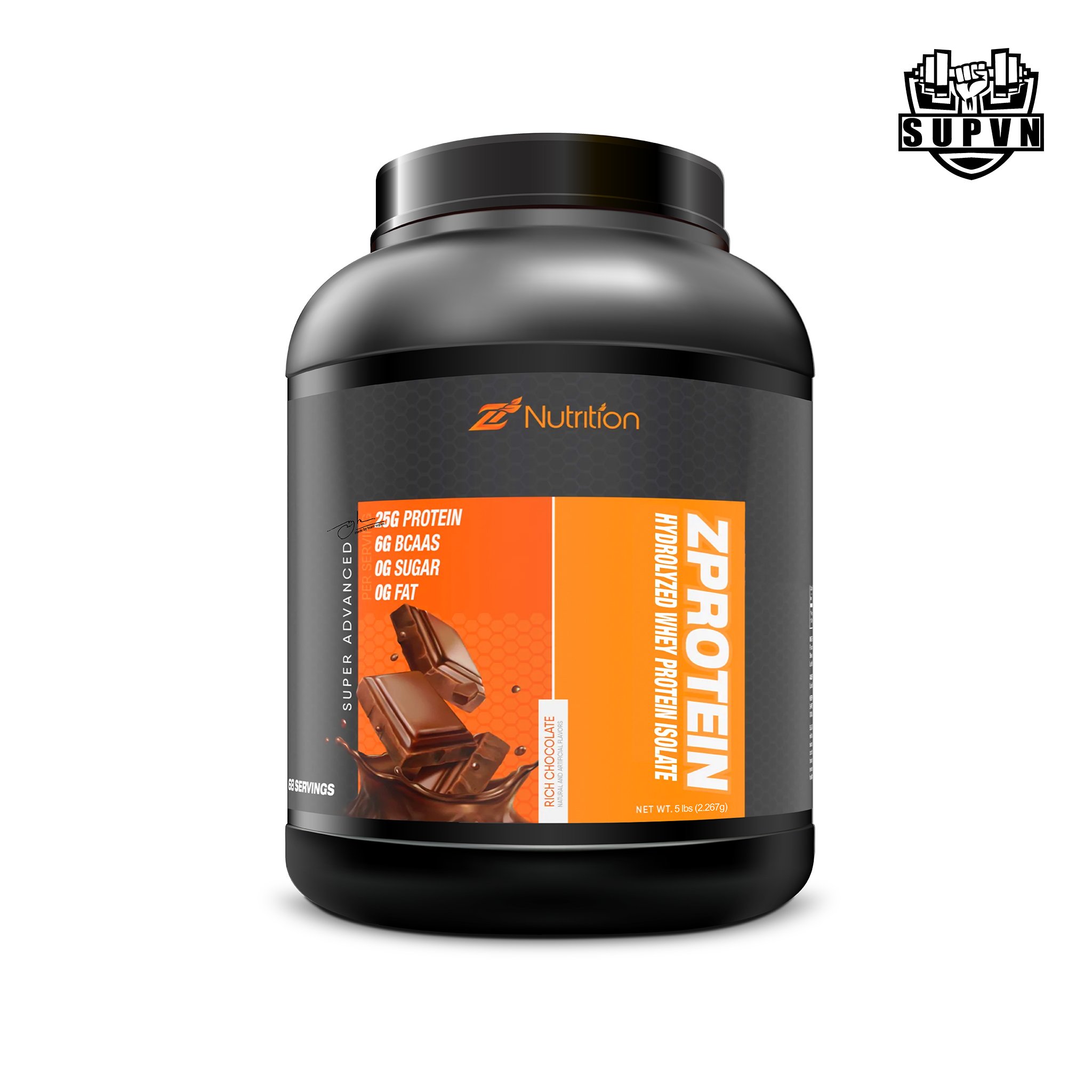 ZNutrition Zprotein Hydrolyzed Protein Isolate 5lbs - Sữa Whey Hydrolyzed Tăng Cơ Bắp Nhanh