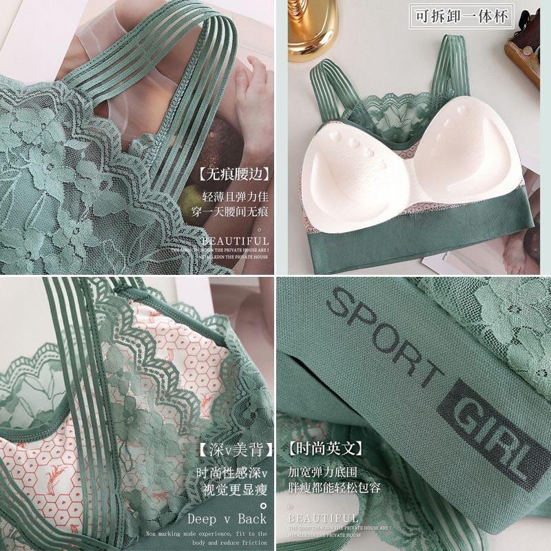 Áo lót ren hở hưng, áo bra nữ ren hoa cao cấp có đủ size