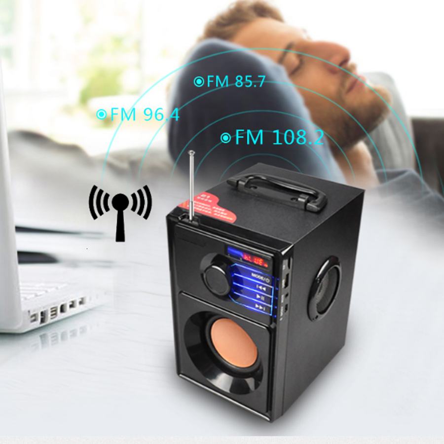 Loa Nghe Nhạc Xách Tay A10 Hỗ Trợ Bluetooth, USB, Thẻ Nhớ, Jack 3.5, Nghe Đài FM