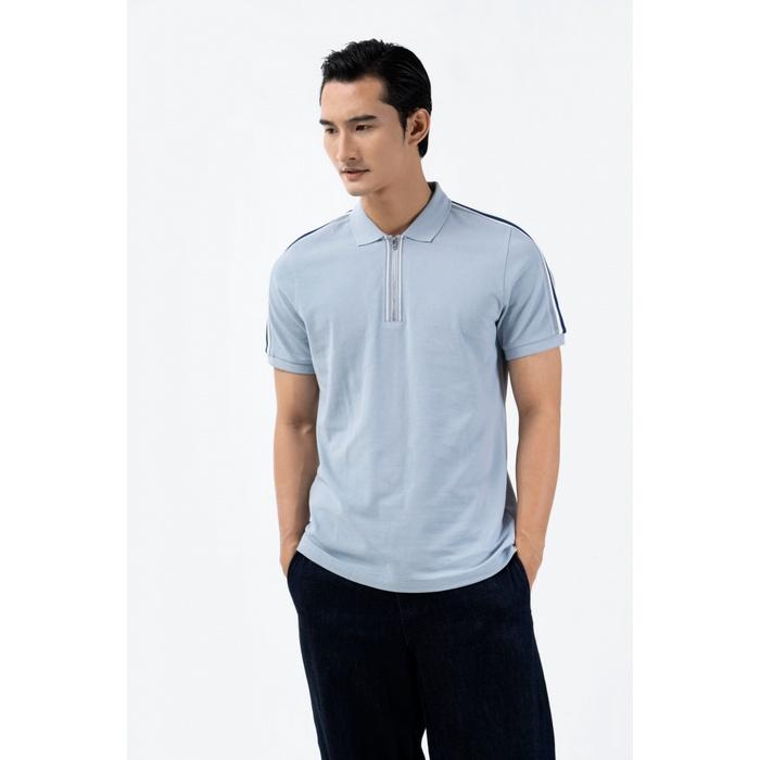 ÁO POLO PHỐI TAPE VAI FORM FITTED - 10F22POL008 | LASTORE MENSWEAR