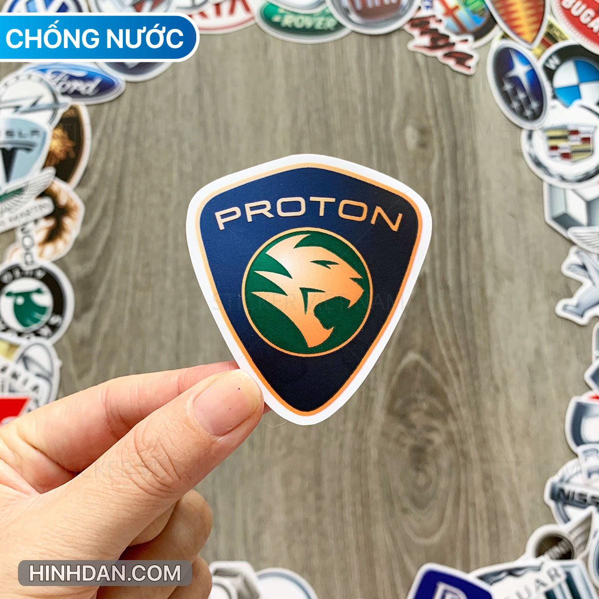 Sticker LOGO SIÊU XE - Dán Trang Trí - Chất Liệu PVC Cán Màng Chất Lượng Cao Chống Nước, Chống Nắng, Không Bong Tróc Phai Màu