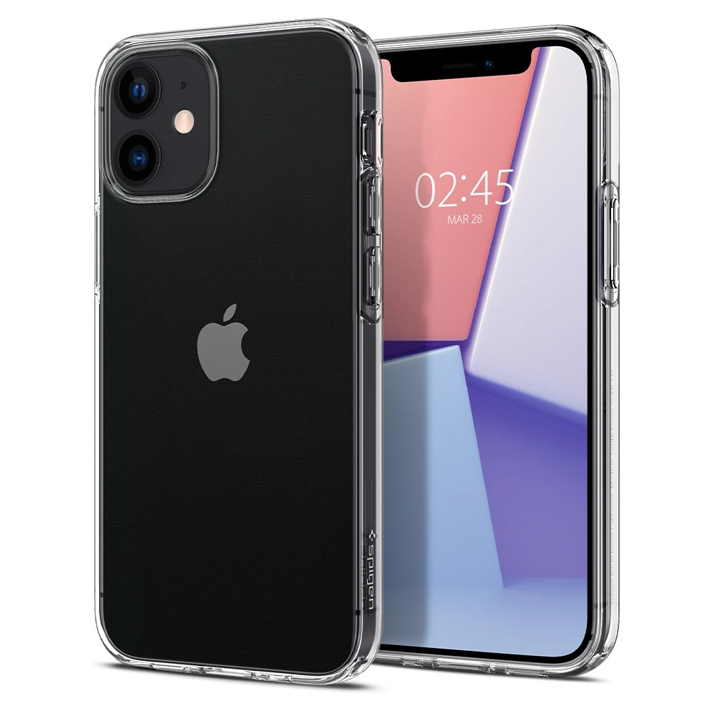 Ốp Spigen chính hãng iPhone 12 Mini Ultra Hybrid - Trắng trong