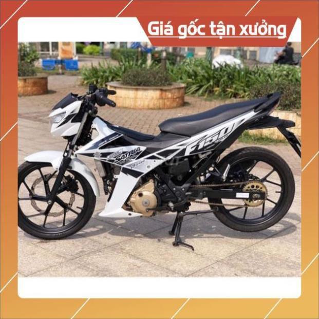 Tem rời Satria Fi trắng đen