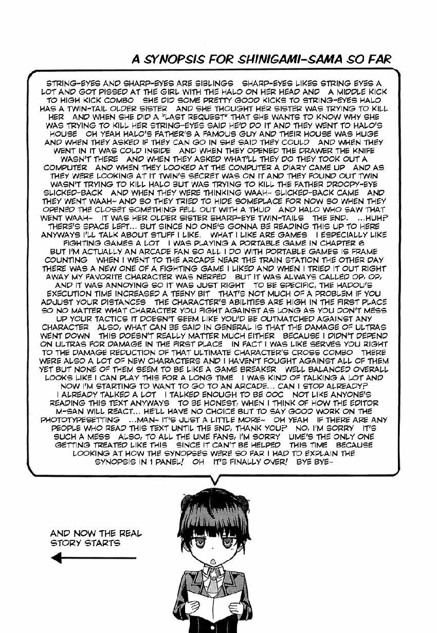 shinigami-sama ni saigo no onegai wo chapter 8 3