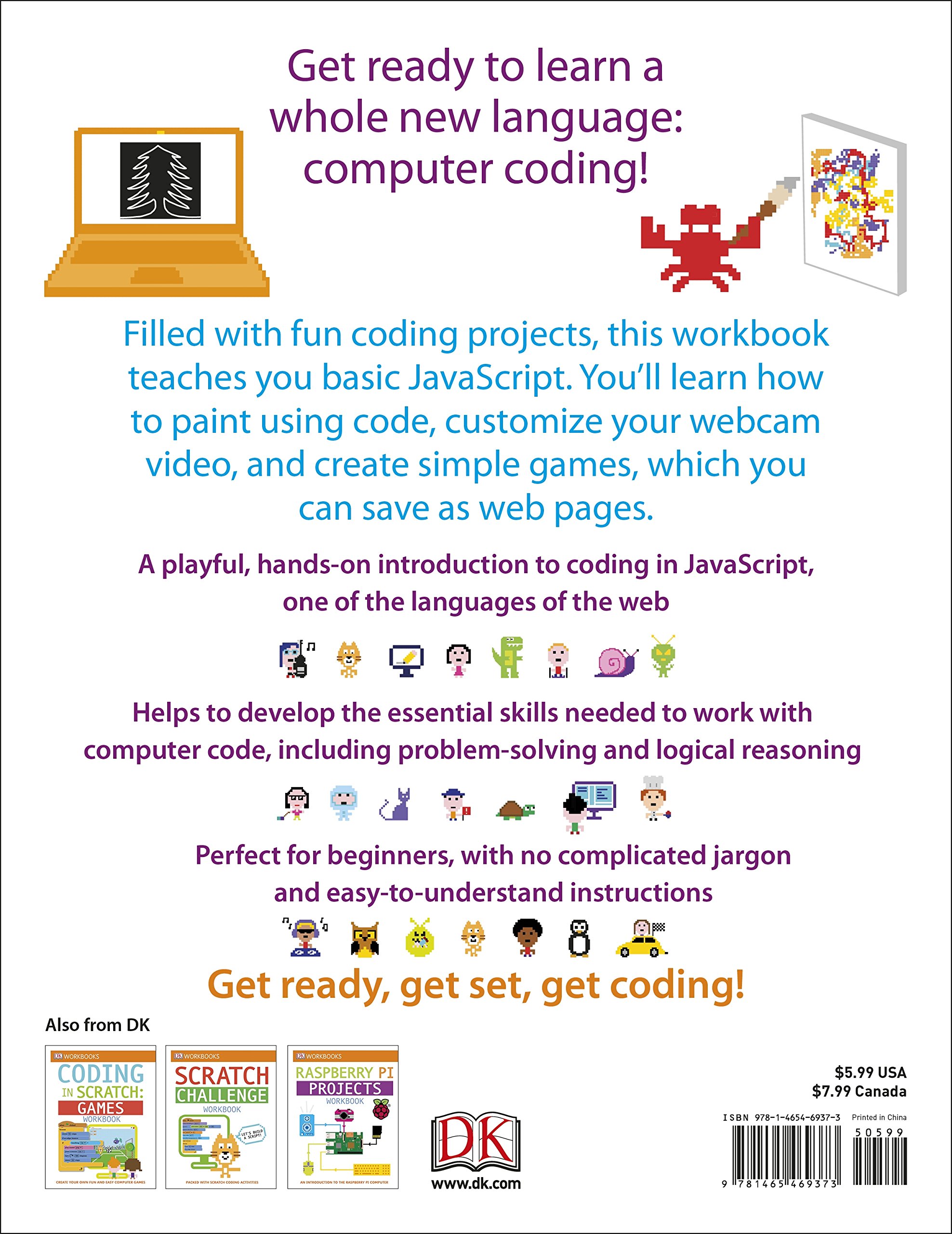 Dk Workbooks: Computer Coding With Javascript Workbook