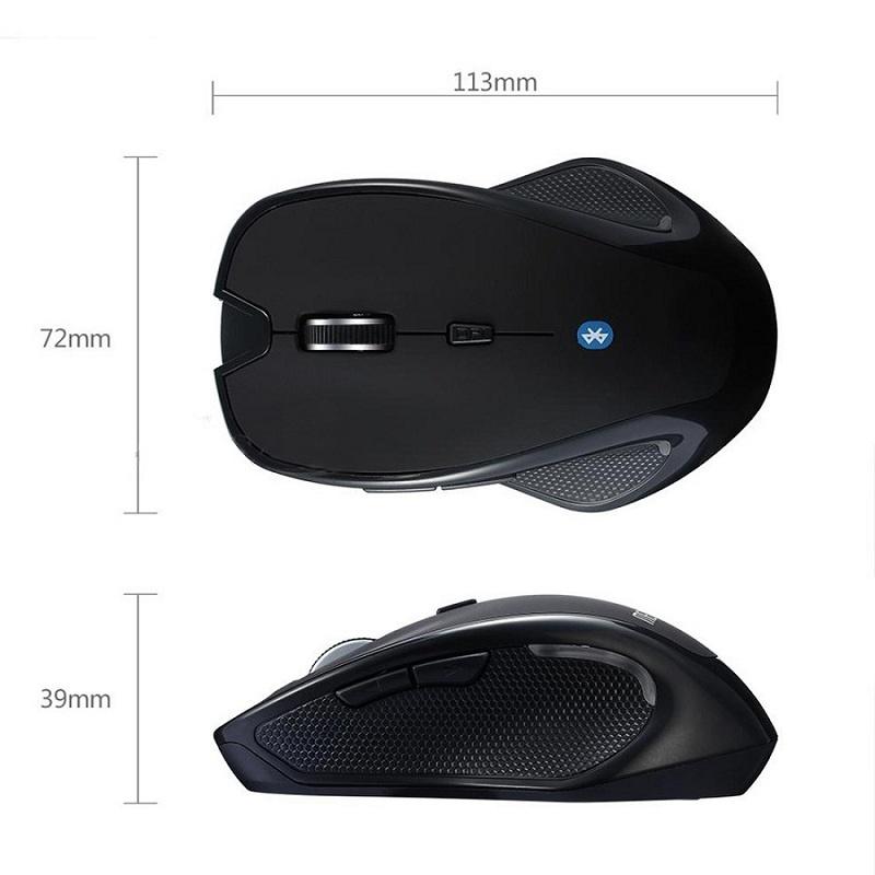 Không Dây 1600DPI 6 Nút Bấm Có Thể Điều Chỉnh Đầu Thu Quang Máy Tính 3.0 Ergono Mi C Mi Ce Cho Mi 4 Miếng Dán Chuột