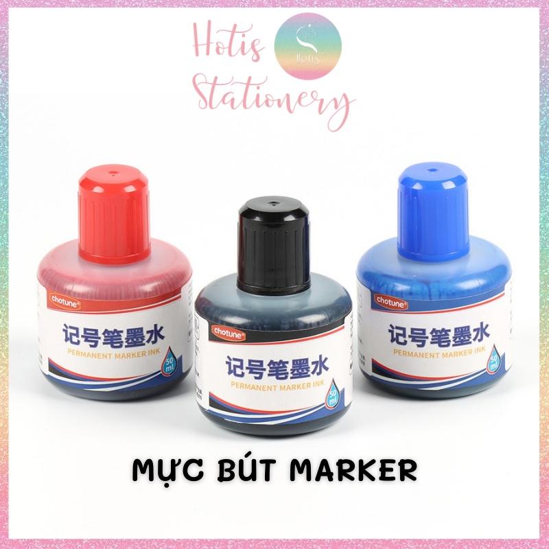 Mực bút lông dầu Chotune Permanent Marker Ink - Lọ 50ml