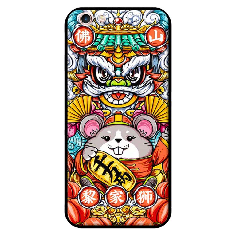 Ốp lưng in cho Iphone 6 Plus/6s Plus Mẫu Tết 2020