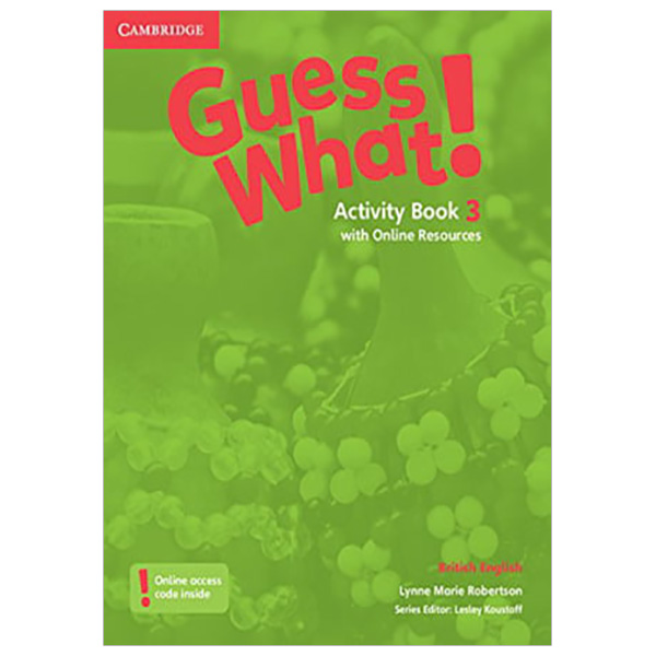 Guess What! Level 3 Activity Book with Online Resources British English