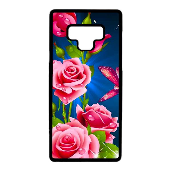 Ốp lưng cho Samsung Galaxy Note 9 HOA HỒNG 1 - Hàng chính hãng