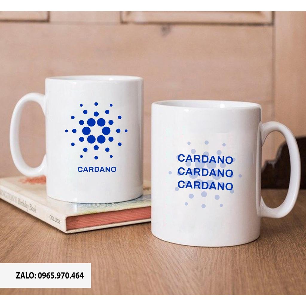 Ly Sứ Có Quai Họa Tiết Đồng Coin CARDANO - In hình lên ly sứ, cốc theo yêu cầu của bạn - IN HÌNH LÊN LY LỚP, CÔNG TY