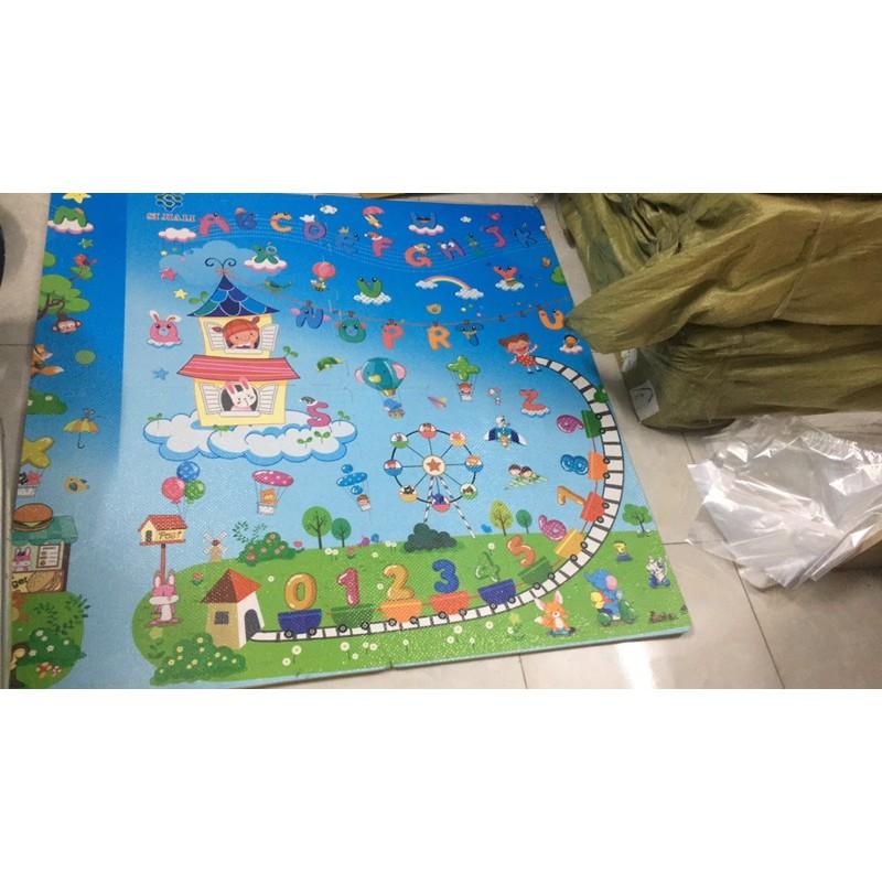 Bộ 4 thảm trải sàn xốp ghép hoạt hình