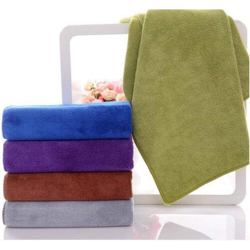 Khăn gội đầu, quấn đầu 35x75cm loại dày, siêu thấm nước cho spa và salon tóc