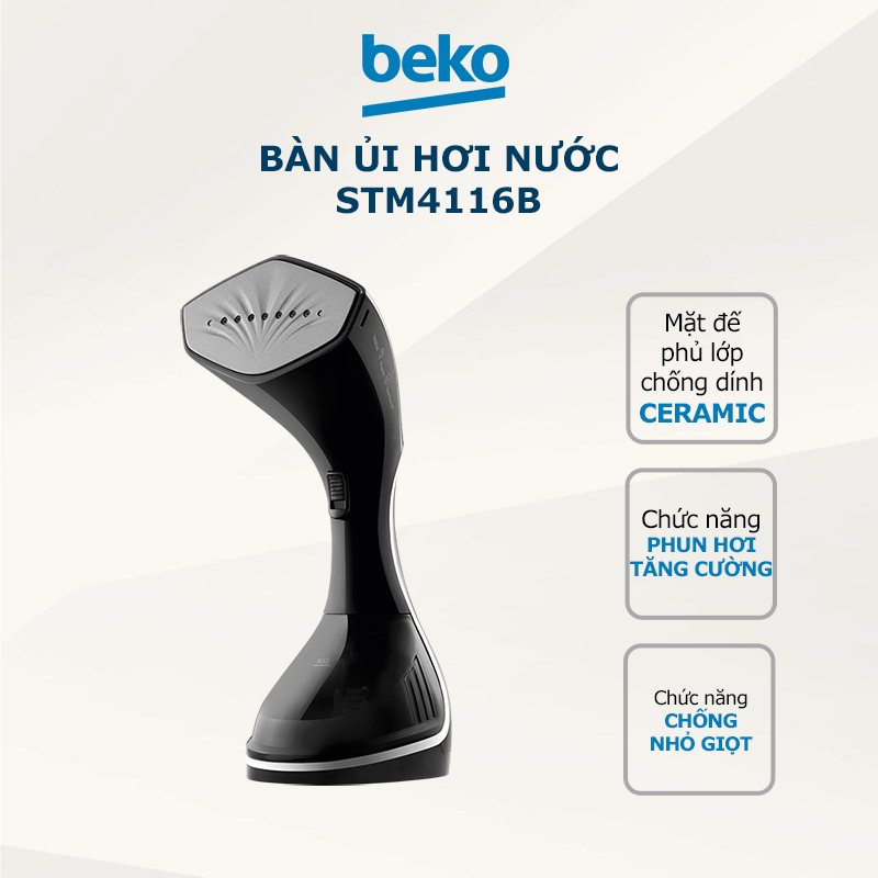 Bàn ủi hơi nước BEKO STM4116B - Hàng chính hãng