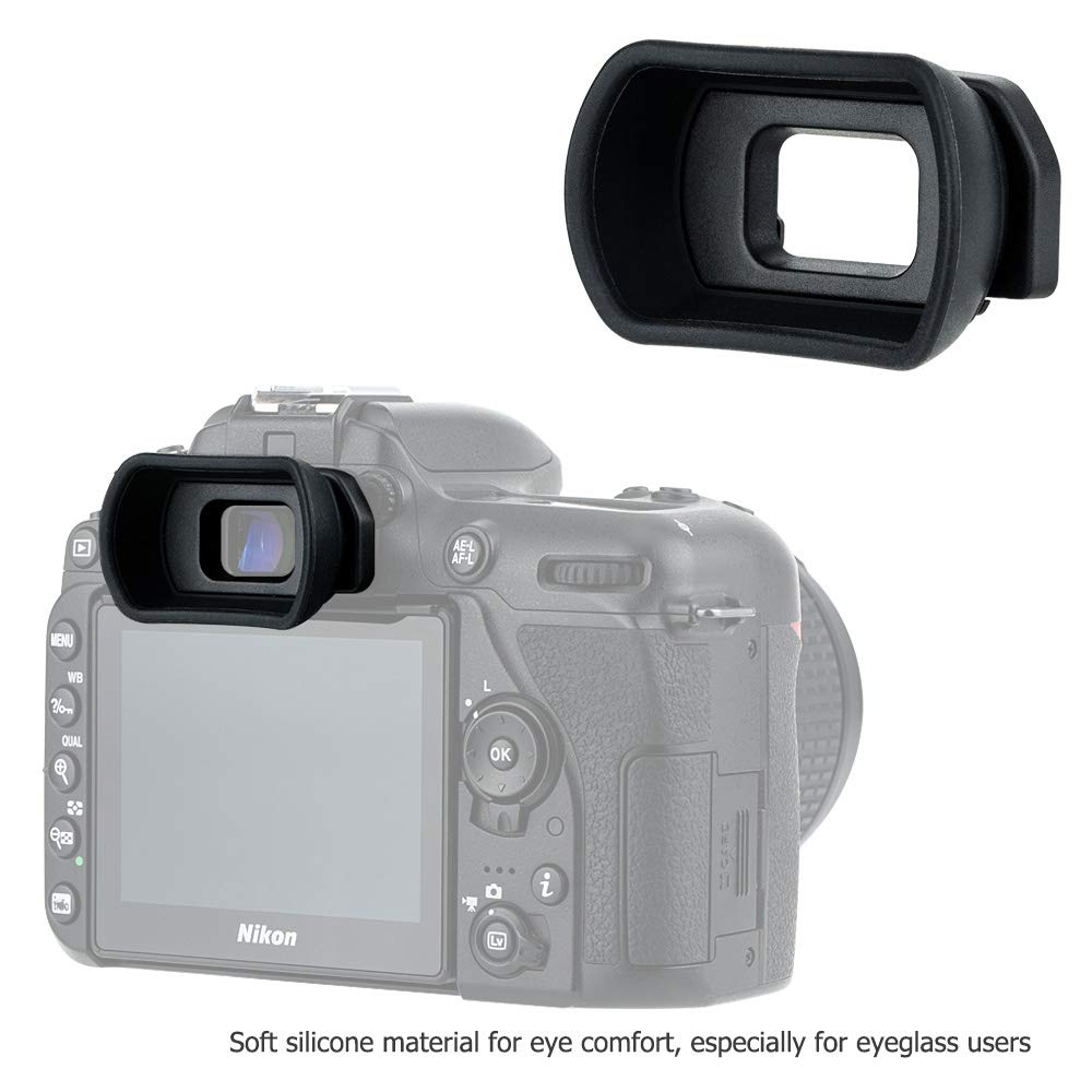 Eyecup Che Nắng Kiwi KE-NKD For Nikon DK20 DK21 DK23 DK24 DK25 DK28 - Hàng Nhập Khẩu