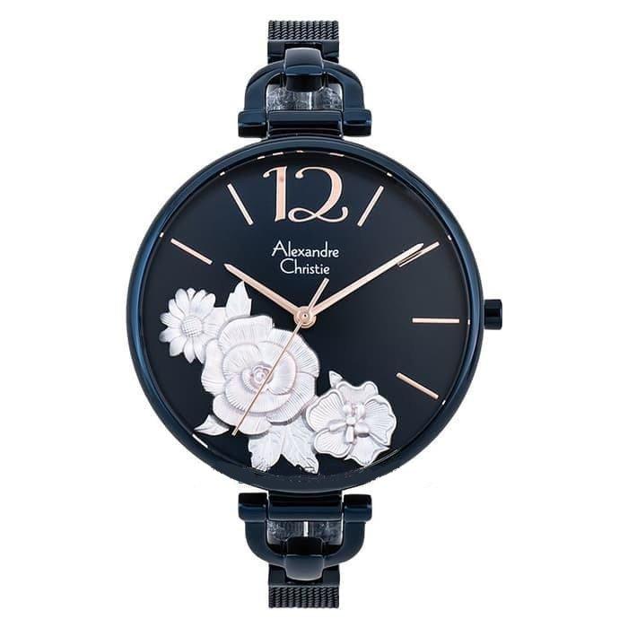 Đồng hồ đeo tay nữ hiệu Alexandre Chrities 2793LHBIUBU