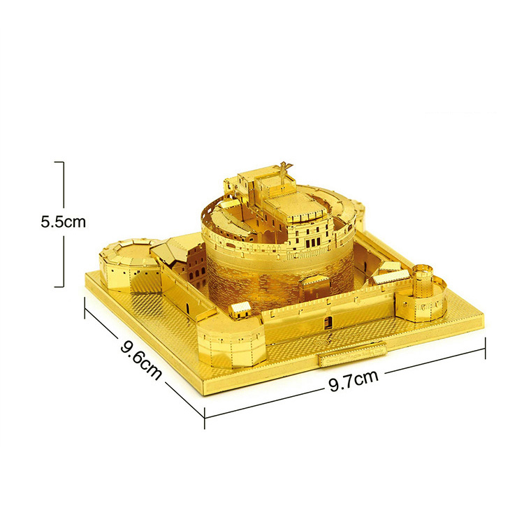 Mô hình thép 3D tự ráp lâu đài Thiên thần