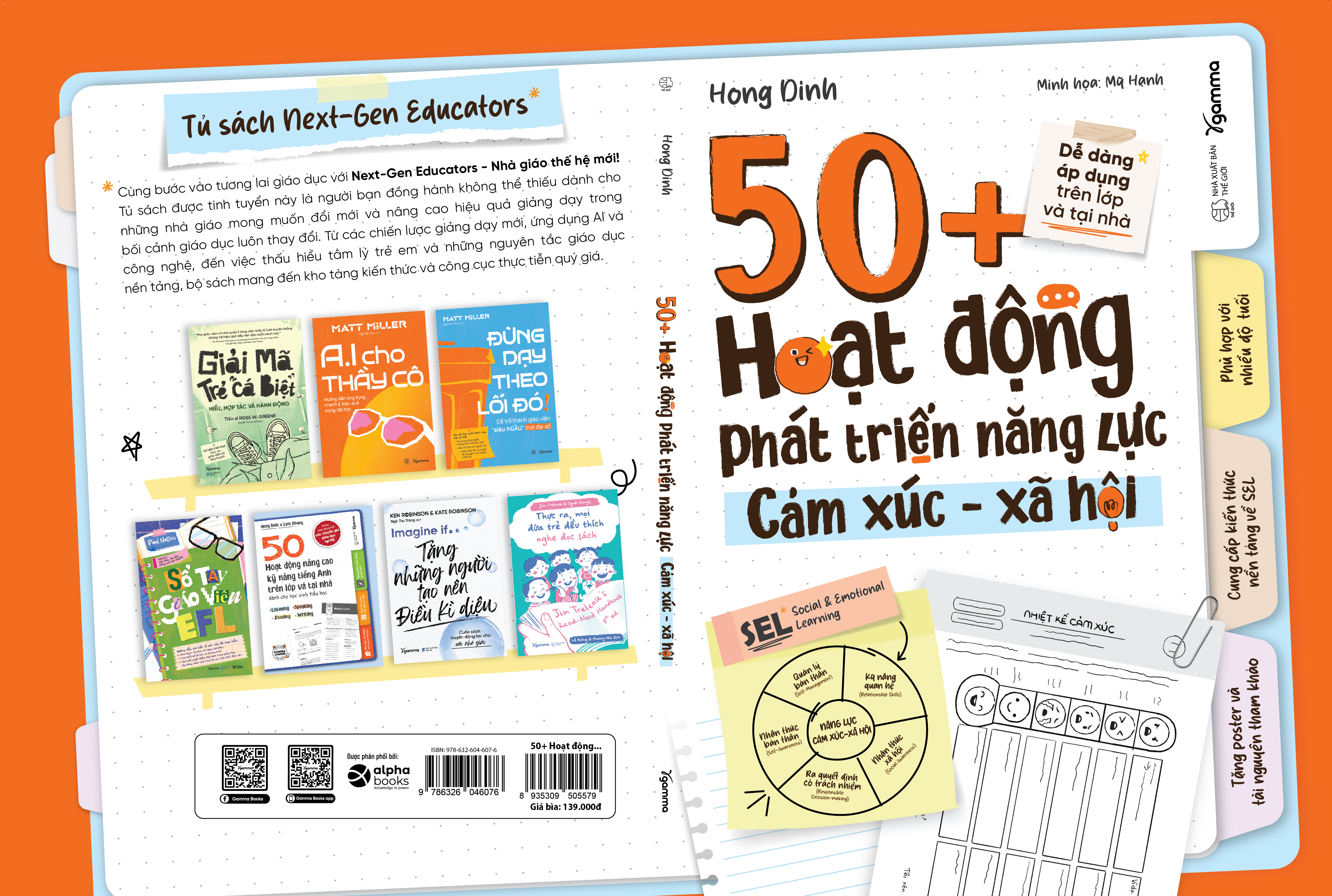 Sách 50+ Hoạt Động Phát Triển Năng Lực Cảm Xúc - Xã Hội