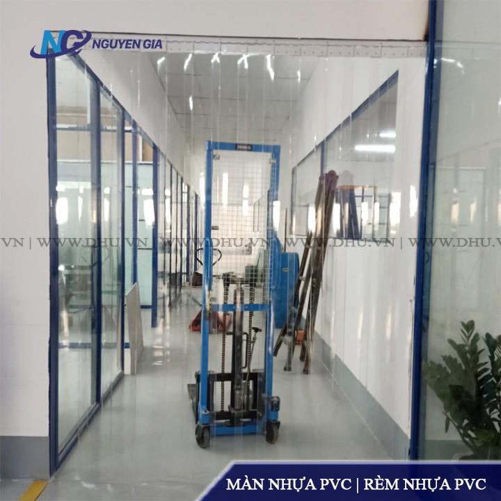 Rèm Nhựa PVC Ngăn Lạnh, Màn Cửa Bằng Nhựa Cho Các Cửa Có Chiều Cao 1,5m