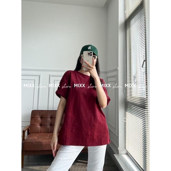 Áo Thun Nữ Polo chất tuyết nhung phom rộng giấu quần siêu xinh