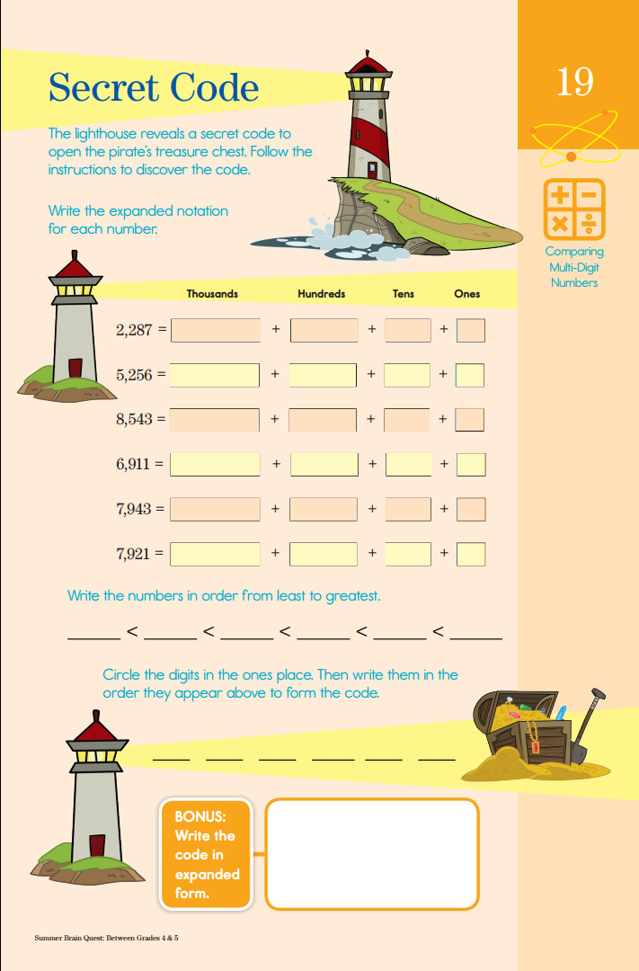 Summer brain quest- sách tham khảo cấp 1 ( 5 - 10 tuổi )