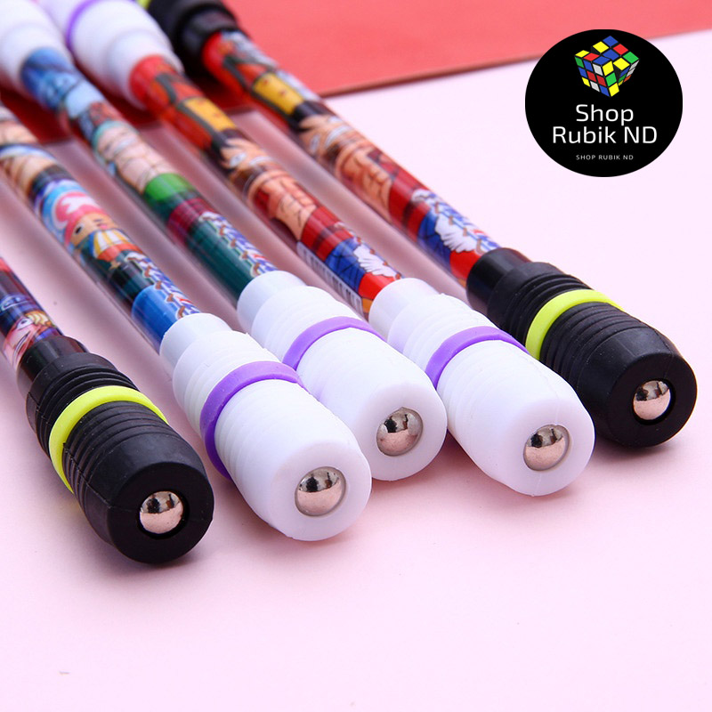 Bút Quay Nghệ Thuật Pen Spinning Giá Rẻ Họa Tiết Hoạt Hình