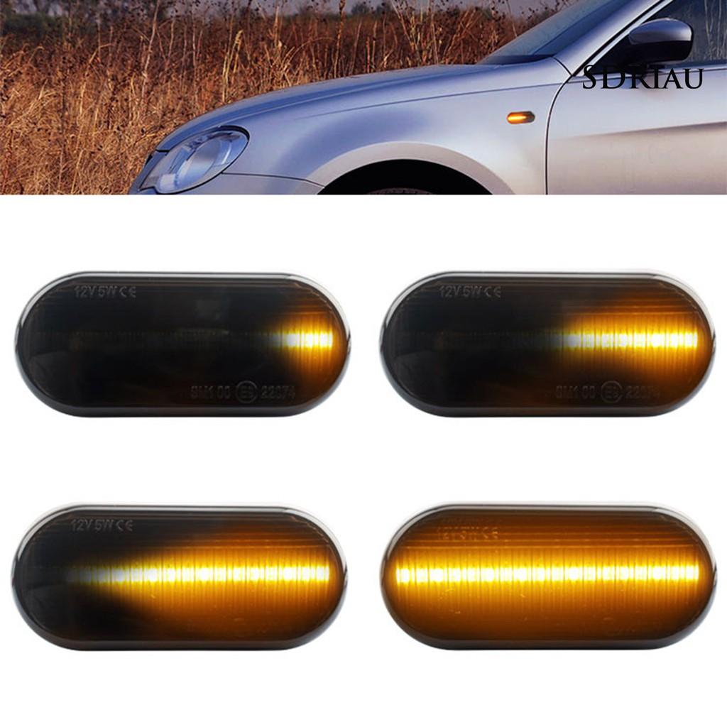 FENDER Bộ 2 Đèn Led Tín Hiệu Xi Nhan Gắn Hông Xe Hơi Volkswagen Golf3 / 4 Passat