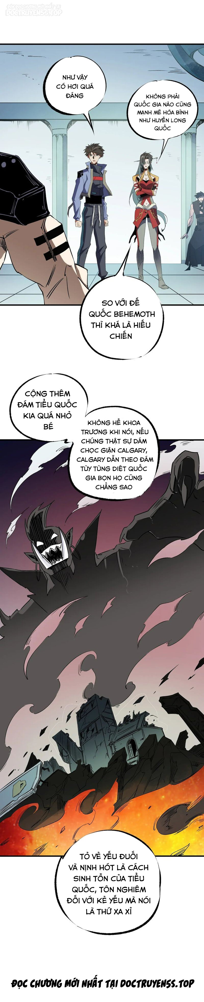 toàn dân chuyển chức: không có chức ta kết thúc thần minh chapter 62 9