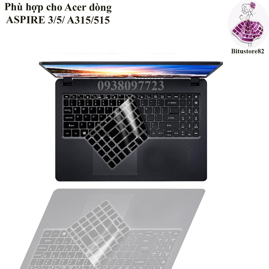 Ốp Silicon phủ bàn phím dành cho laptop Acer Aspire 3 A315