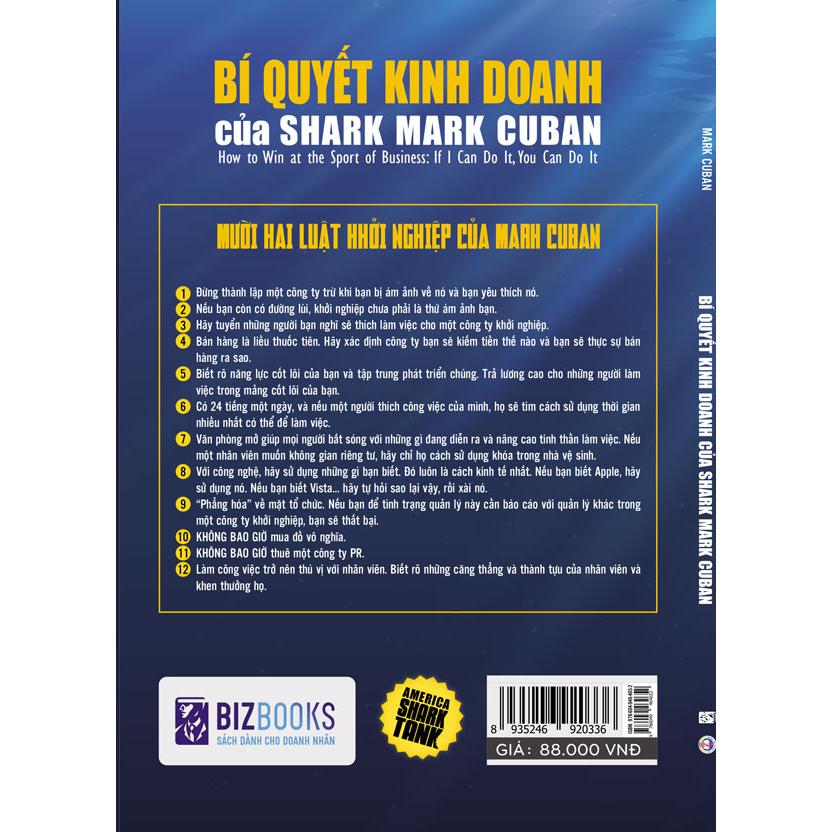 Sách - AMERICA SHARK TANK - Bí quyết kinh doanh của SHARK MARK CUBAN